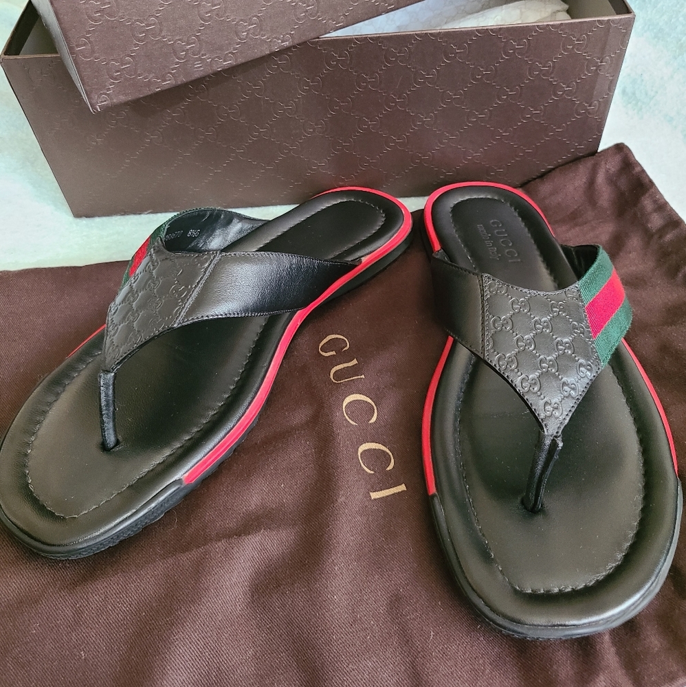 Men's Gucci Flip Flops